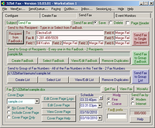 fax software,fax,faxmail,fax programs,network,modem,windows